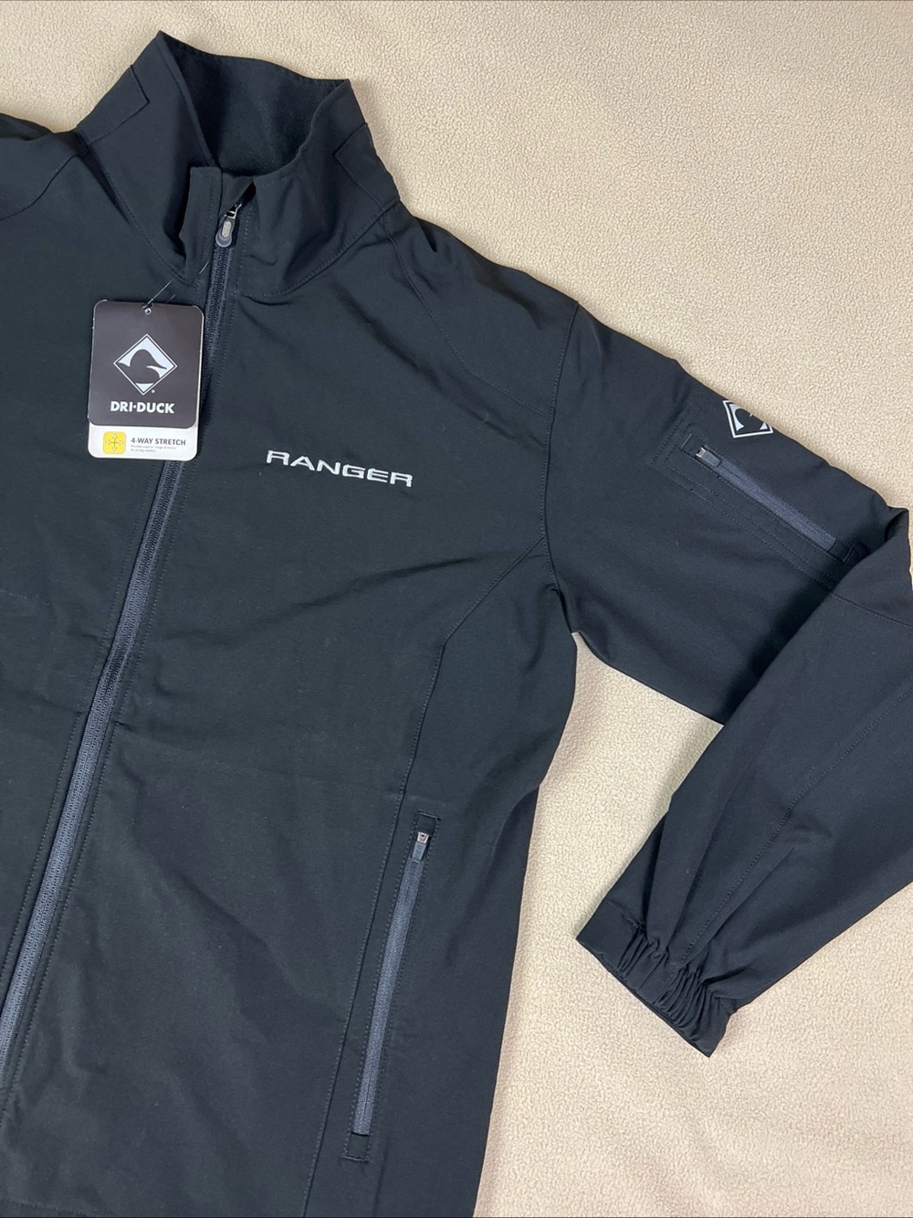Dri Duck Ford Ranger, 5309 Soft Shell Jacket. Wind & Water Resistant. Sz Large